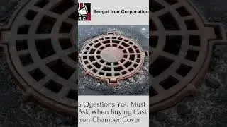 4 Reasons That Make Indian Cast Iron Drain Covers in Demand in Italy
