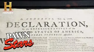 MILLION DOLLAR DEAL for the Declaration of Independence (Season 19) | Pawn Stars