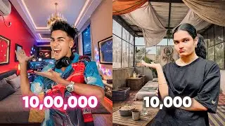 ₹10,000 vs ₹10,00,000 Studio Room 😱 Built in 24 Hours (SHOCKING RESULT)