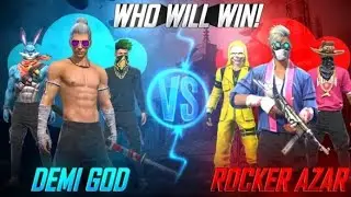 Demigod VS RockerAzar || MR ZERO GAMING TAMIL