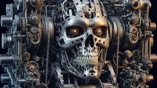 Making of Terminator in factory💥 Memories of Terminator#ai#terminator3#terminator#music#musicvideo