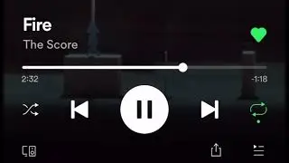 The Score - Fire (Slowed)
