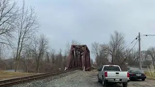 Norfolk Southern Heritage Units (Pennsylvania, Wabash, Penn Central) on NS Detroit Line - 2020
