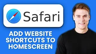 NEW! HOW TO ADD WEBSITE SHORTCUTS TO HOME SCREEN ON SAFARI (2025) 📲 | Create iPhone Web App Icons