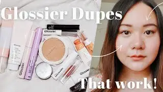 amazing glossier dupes!