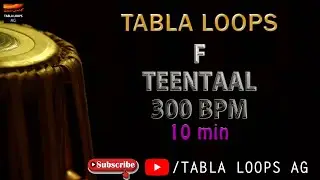 TEENTAAL | F Scale | 300bpm | TEENTAAL TEKA | TABLA LOOPS