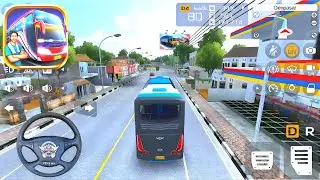 Bus Simulator Indonesia - Career Mode Night Gameplay | Extreme Speed Bus Drive  Part 3