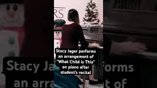 Stacy Jager plays her own arrangement of a Christmas 🎄 favorite!