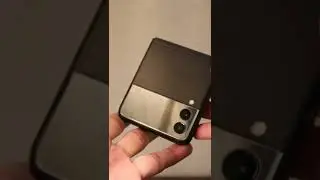 (SATISFYING) Folding the z Flip 3 ASMR