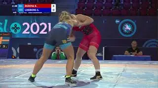 1/4 WW - 59 kg: B. DUDOVA (BUL) v. S. LINDBORG (SWE)