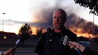 Downtown Sun Prairie fire -- 7-10-2018 -- 9 p.m. Press Briefing