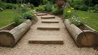 11 Rustic Garden DIYs You&rsquo;ll Want to Steal! Stunning Wood Log Planter & Decor Ideas