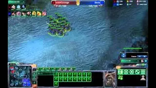 Blade(Zerg) vs exioNCourage(Protoss) - holding immortal all in