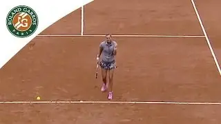 P. Kvitova v. M. Erakovic 2014 French Open Women's R2 Highlights