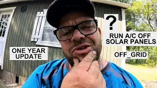 Run A/C On Off-Grid Solar System After One Year.