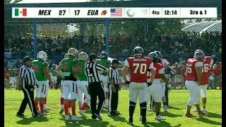 USA (DIII) vs Mexico (ONEFA)  [ 2017 Aztec Bowl ]
