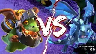 super naga inferno vs naga elektro - clash of clans