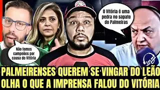 🚨 IMPRENSA ALERTA: VITÓRIA É PEDRA NO SAPATO! TORCIDA DO PALMEIRAS DISPARA CRÍTICAS 😳🔥