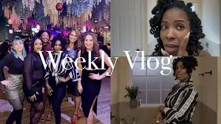 Weekly Vlog| Detailed Lash Cluster Tutorial & GRWM for my Christmas Party at JK by Chef King 