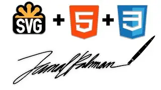 Signature Animation Using SVG + HTML + CSS - Hindi