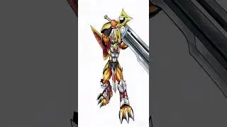 🗡️ Meet Victorygreymon&hellip; #mega Digimon Warrior Who Swings The Big Ol Sword To Win 🌟