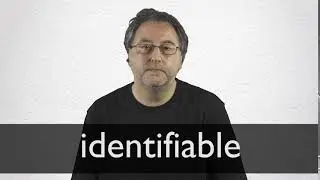 Как произносится IDENTIFIABLE на британском английском