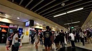 Serangoon MRT Station | Paid transfer link walk from NEL Platforms to CCL Platforms | June 2025