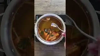 Tom Yum Soup with Shrimp and Crab Recipe.