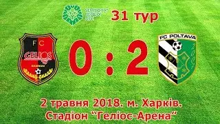 Геліос - Полтава - 0:2