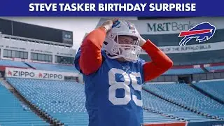 The ULTIMATE Birthday Gift For Steve Tasker: Relive The Glory Days! | Buffalo Bills