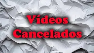 Vídeos que eu desisti de fazer aqui no canal, parte 4.