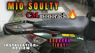 CM MONORACK FOR MIO SOULTY - SWAK NA SWAK. SOLID QUALITY! NAPAKAMURA PA! 🔥🔥🔥