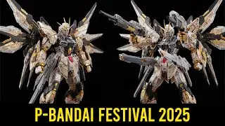 P-BANDAI FESTIVAL 2025! The MUST-SEE Gunpla & Metal Build Drops (MG Strike Freedom Clear is SICK!)
