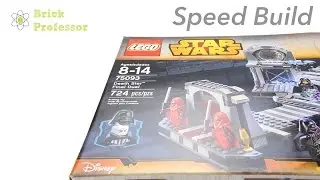 LEGO Star Wars Death Star Final Duel - Speed Build 75093