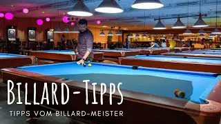 Billard - Anf&auml;nger-Tipps vom Profi