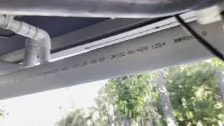 Jayco silverline outback slow water drain fix