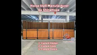 custom horse stalls sliding door 2023