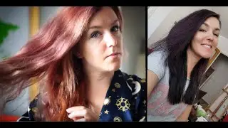 Как стать брюнеткой Garnier Olia Deep Black из рыжей в брюнетку