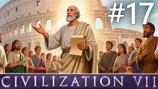 Spreading our Religion - Sid Meier's Civilization 7 - Augustus Rome ep 17