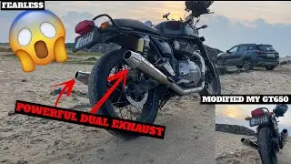 🔥GT650 IS BACK WITH PERFORMANCE EXHAUST😍 | FEARLESS MOD🔥 | LIGHT WEIGHT AND MORE TORQUE | SOUL RIDER