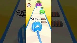 Level Up Balls ! All Levels Gameplay (25) android, ios  #games #ballgame #levelup