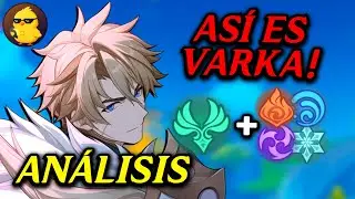 ASI es VARKA! HABILIDADES EXPLICADAS! | Genshin Leak 6.4!