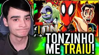 (MENTIRAM PRA MIM!) REACT | Lunáticos 3 - Beetlejuice, Deadpool e Takaba | @PapyrusDaBatata