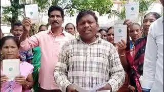 Parvathipuram manyam district pachipenta mandal..45. tribal families land issue