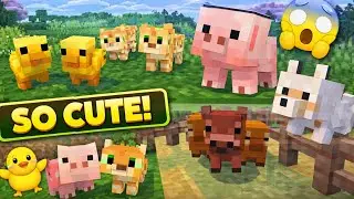 Minecraft&rsquo;s CUTEST Update Ever 😍 | Baby Mobs Are Here!