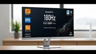 ArcticPro 27&rdquo; Gaming Monitor Review | 180Hz FHD, IPS, 1ms & Adaptive Sync