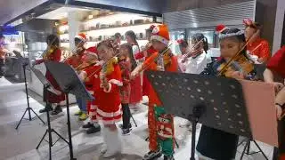 Christmas Violin Performance-2 @ Courtyard by Marriott Bangkok Suvarnabhumi Airport   Magical Night