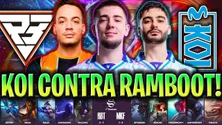 MOVISTAR KOI SE ENFRENTA AL RAMBOOT DE RHUCKZ! | MOVISTAR KOI FENIX vs RAMBOOT CLUB RESUMEN