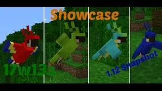 Minecraft 1.12 Snapshot 17w13a Parrots, Advancements, Chat To Speech & Crafting Guide