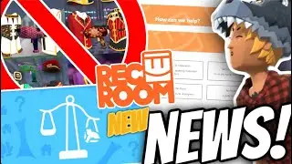 NEW Rec Room Creator Code Of Conduct, Exclusive Item Policy GONE, Zendesk UPDATE